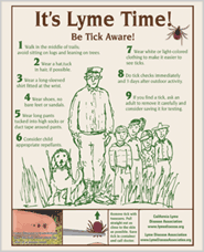 Tick Prevention Poster