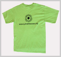 Back of Lyme Tee Shirt
