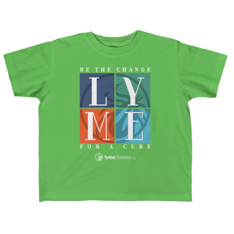 Be The Change For A Lyme Disease Cure Kid's Fine Jersey Tee