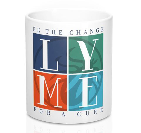 Be The Change For A Lyme Disease Cure Coffee Cup