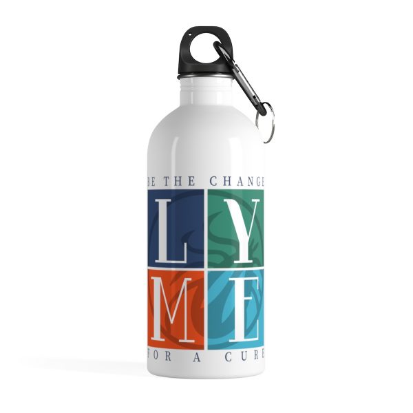 Be The Change For A Lyme Disease Cure Stainless Steel Water Bottle