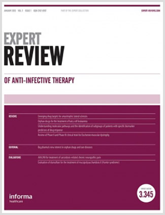 Expert Review of Anti-infective Therapy - Sexual transmission of Lyme disease: challenging the tickborne disease paradig