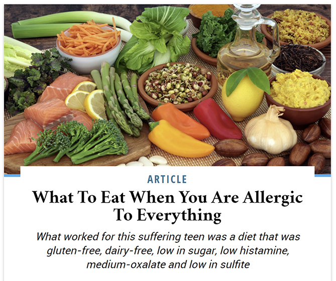 Mast Cell – What To Eat When You Are Allergic To Everything