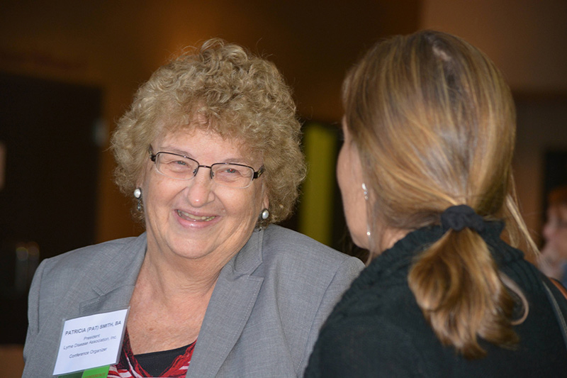 Patricia Smith: longtime President of the Lyme Disease Association
