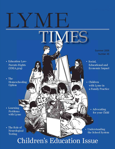 Lyme Times Children's Education Issue Lyme Disease Issue