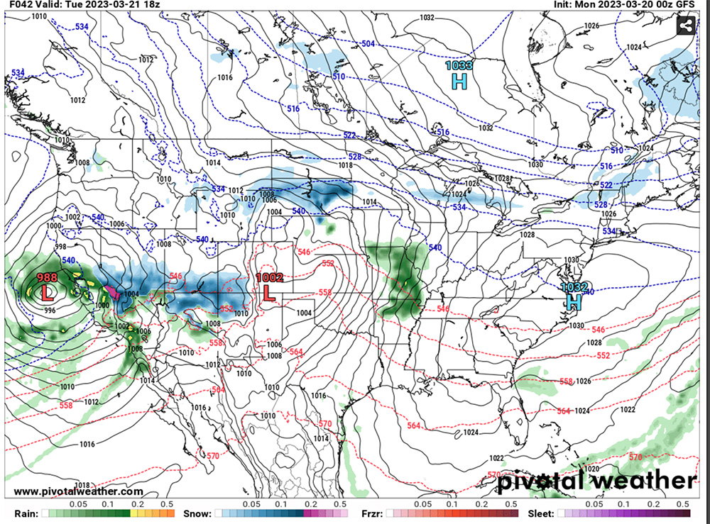 Mast cell affected by severe weather