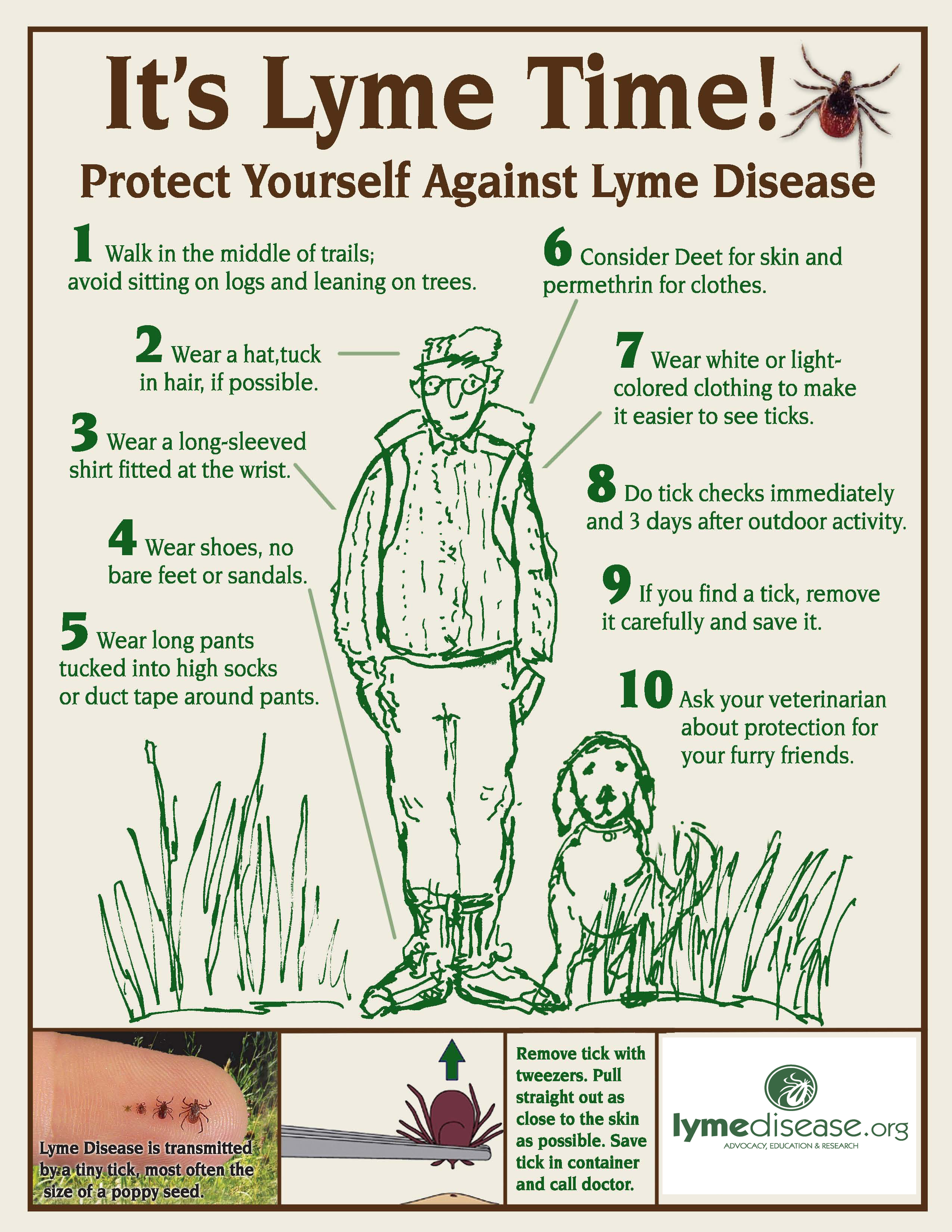 Image result for how to dress to protect from ticks picture