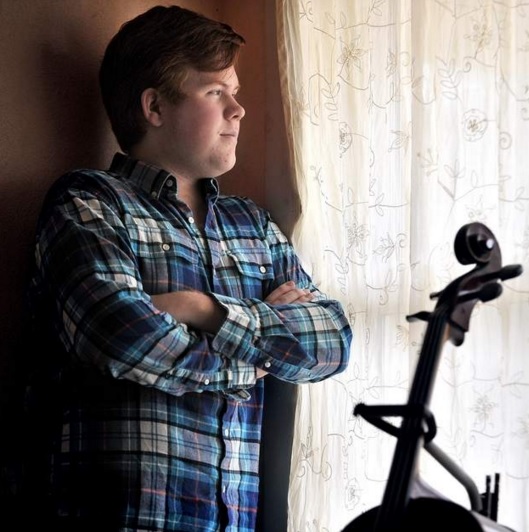 photo of Oregon boy with lyme disease looking out the window