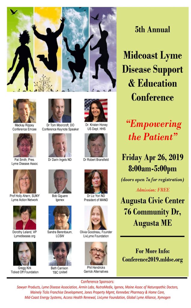 Augusta Maine Lyme conference 2019