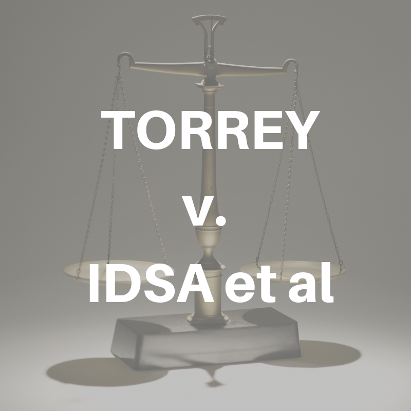 Torrey v. IDSA, Lyme patient lawsuit