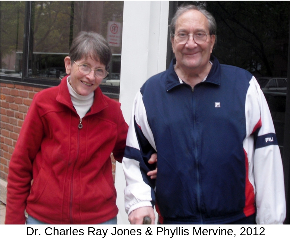 Dr. Charles Ray Jones & Phyllis Mervine, 2012