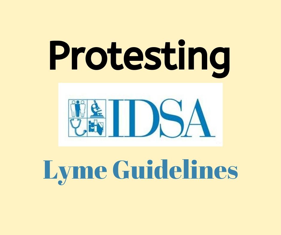 Protesting IDSA Lyme guidelines