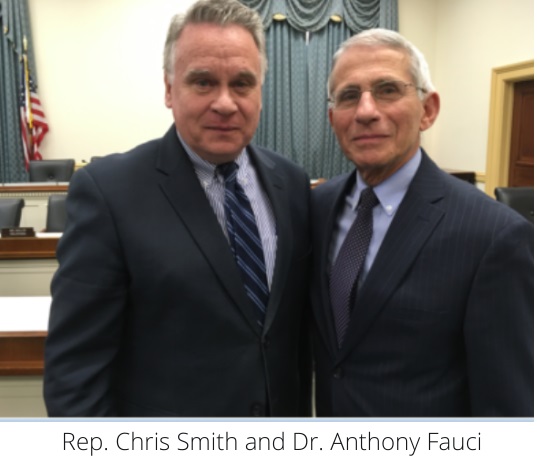 Rep. Chris Smith & Dr. Anthony Fauci