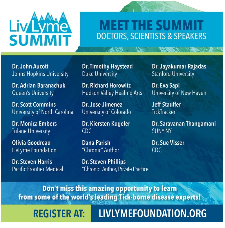 LivLyme Summit, online Lyme education event